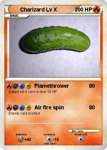 Pokemon Charizard Lv X