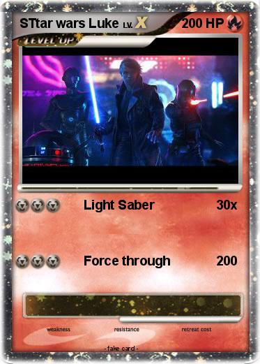 Pokemon STtar wars Luke