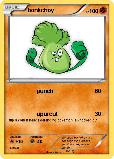 Pokemon bonkchoy