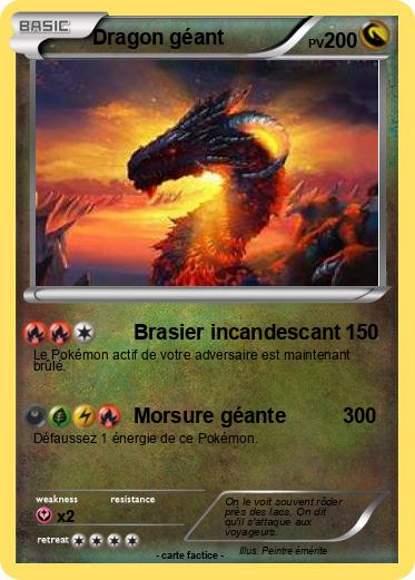 Pokemon Dragon géant