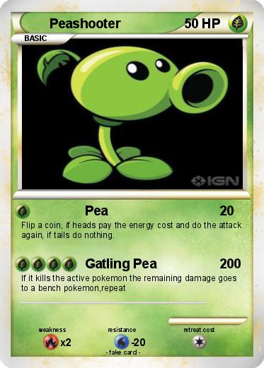 Pokemon Peashooter