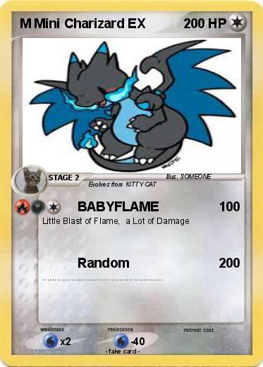 Pokemon M Mini Charizard EX