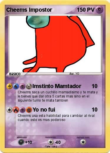 Pokemon Cheems Impostor
