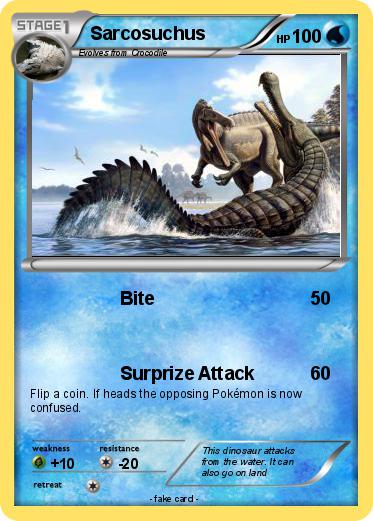 Pokemon Sarcosuchus