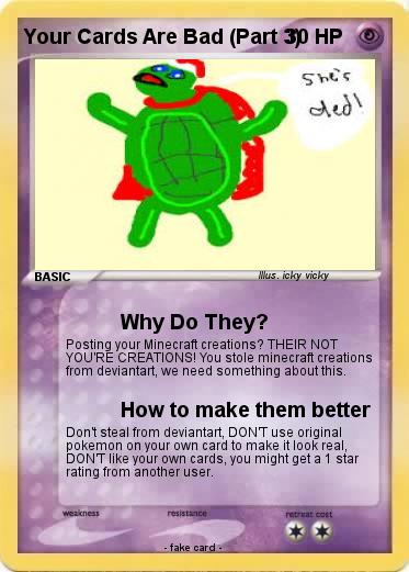 Pokemon Your Cards Are Bad (Part 3)