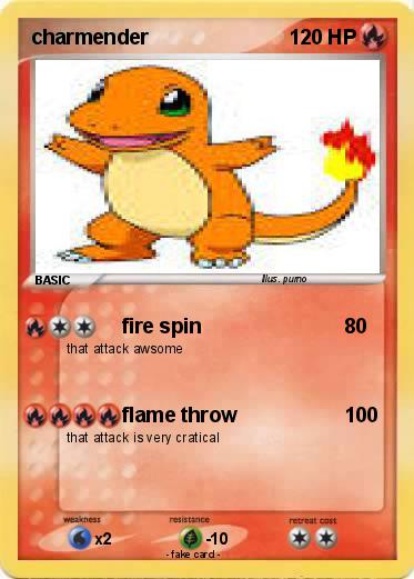 Pokemon charmender