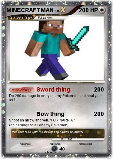 Pokemon MINECRAFTMAN