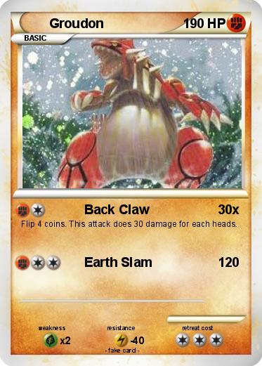 Pokemon Groudon