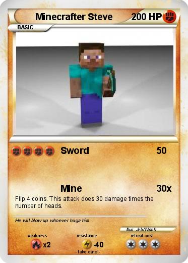 Pokemon Minecrafter Steve
