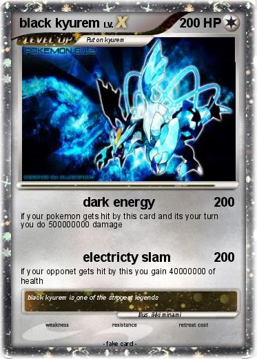 Pokemon black kyurem