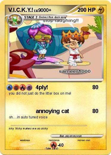Pokemon V.I.C.K.Y.!