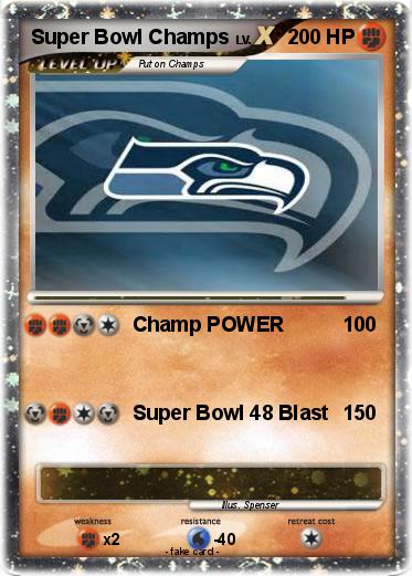 Pokemon Super Bowl Champs