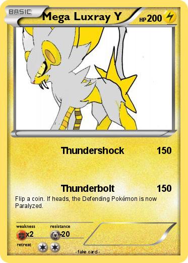 Pokemon Mega Luxray Y