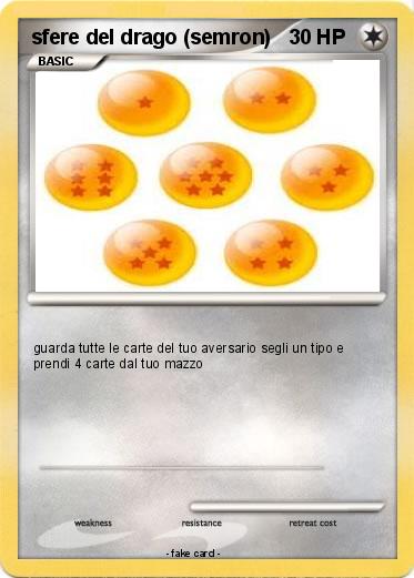Pokemon sfere del drago (semron)