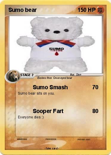 Pokemon Sumo bear