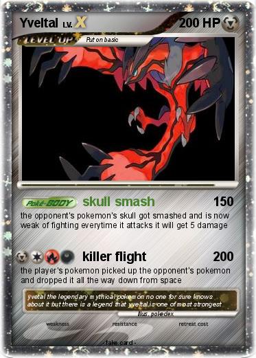 Pokemon Yveltal