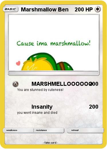 Pokemon Marshmallow Ben