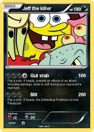 Pokemon Jeff the killer