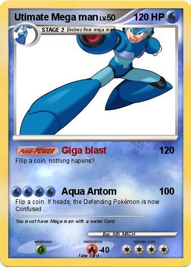 Pokemon Utimate Mega man