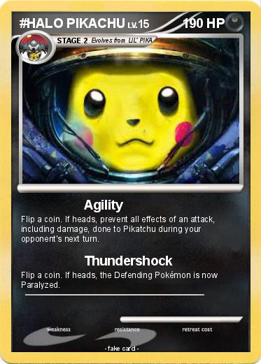 Pokemon #HALO PIKACHU