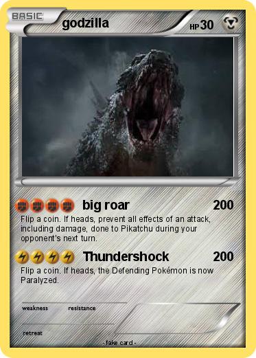 Pokemon godzilla