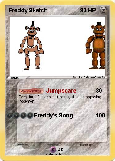 Pokemon Freddy Sketch