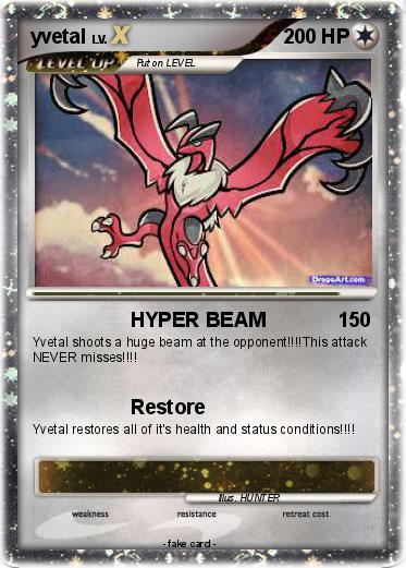 Pokemon yvetal