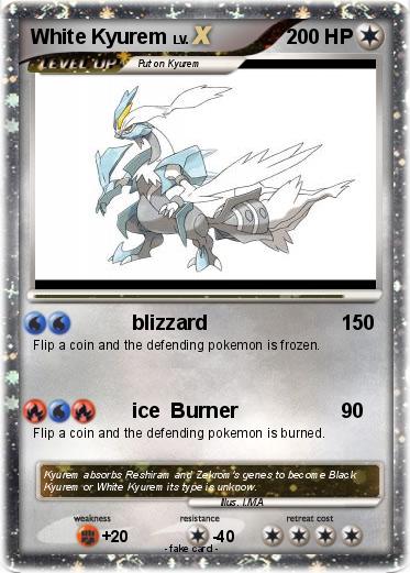 Pokemon White Kyurem