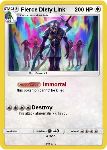 Pokemon Fierce Diety Link