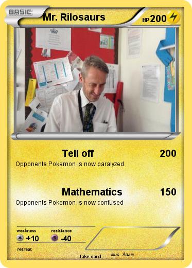 Pokemon Mr. Rilosaurs