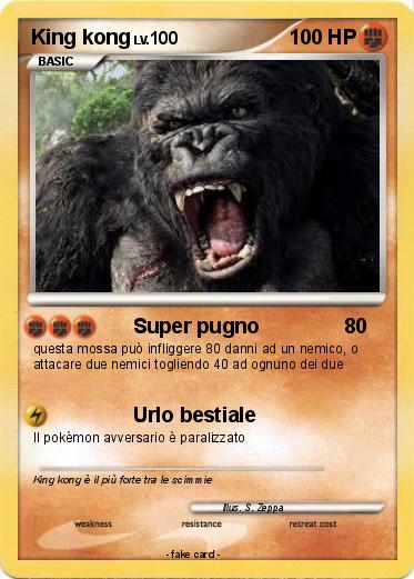 Pokemon King kong