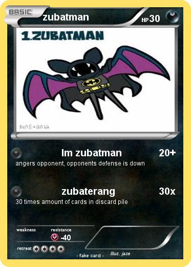 Pokemon zubatman