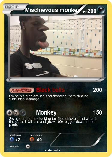 Pokemon Mischievous monkey