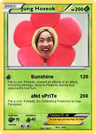 Pokemon Jung Hoseok