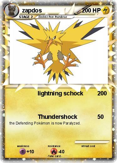 Pokemon zapdos
