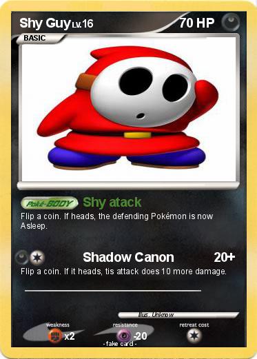 Pokemon Shy Guy