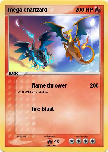 Pokemon mega charizard