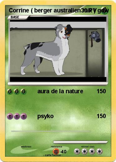 Pokemon Corrine ( berger australien mix ) gdw