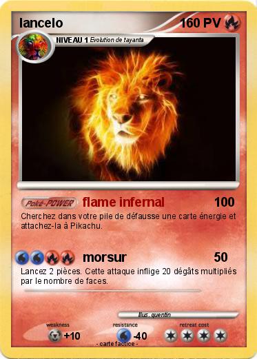 Pokemon lancelo