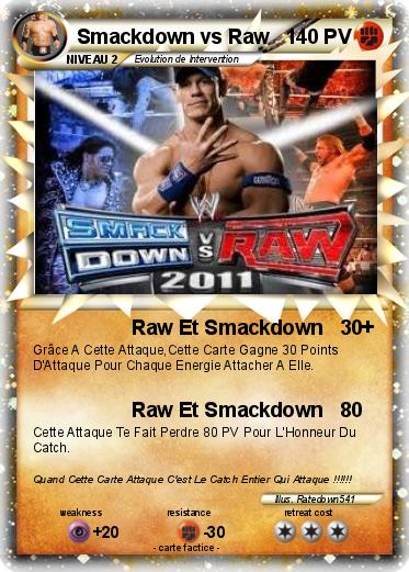 Pokemon Smackdown vs Raw