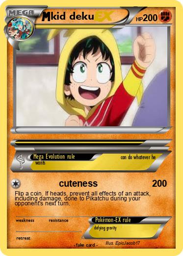 Pokemon kid deku