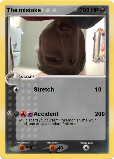 Pokemon The mistake