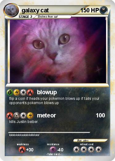 Pokemon galaxy cat