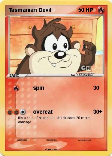 Pokemon Tasmanian Devil