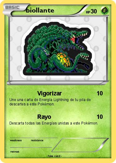 Pokemon biollante