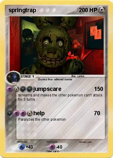 Pokemon springtrap
