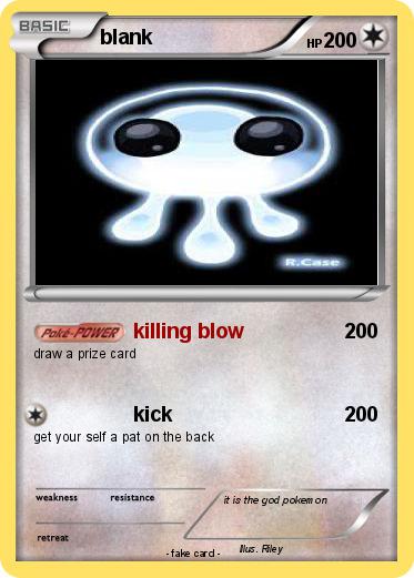Pokemon blank
