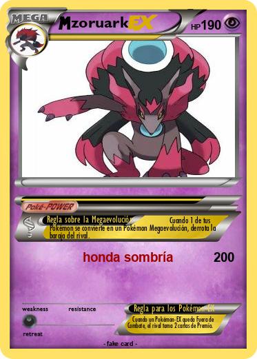 Pokemon zoruark