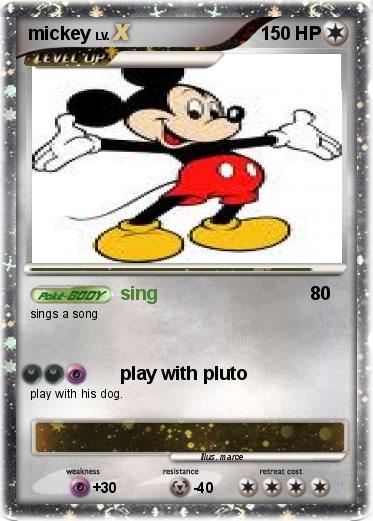 Pokemon mickey