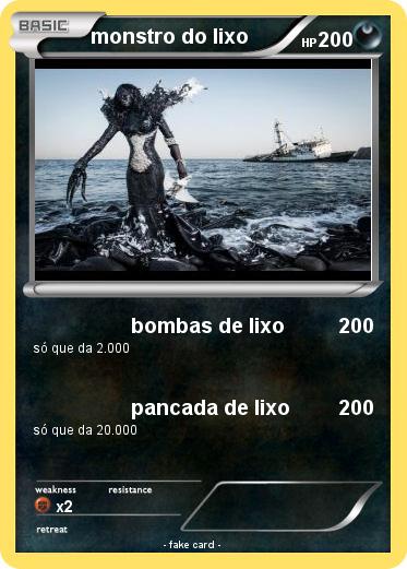 Pokemon monstro do lixo